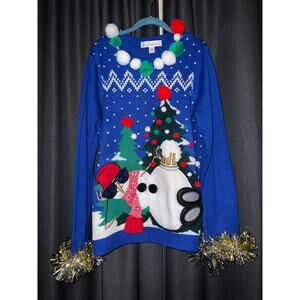 Ugly Christmas Sweater Xmas Size Large